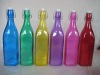 Colorful Kitchenware Oil And Vinegar Glass Bottle