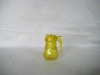 Colorful Kitchenware Oil And Vinegar Glass Bottle