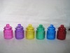 Colorful Kitchenware Oil And Vinegar Glass Bottle