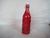 Colorful Kitchenware Oil And Vinegar Glass Bottle