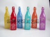 Colorful Kitchenware Oil And Vinegar Glass Bottle