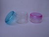 Colorful Plastic Cosmetic Cream Jar