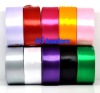 Colorful Polyester Woven Edge Gift Ribbon