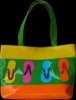 Colorful Summer PVC Beach tote