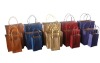 Colorful craft paper bag and paper shopping bag