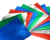 Colorful metallized paper