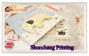 Colorful mini greeting card printing