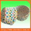 Colorful polka dots paper cupcake cases