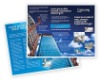 Colour printing brochure