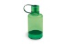 Colourful drinking bottle with bright aluminium cap