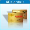 Contact smart card printing