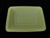 Corn Starch Biodegradable tray, Comfortable, Non-toxic, Available in Various Colors and Shapes