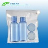 Cosmetic Bottle Set FS-J10-2, travel bottle set, plastic bottle set