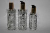 Cosmetic Glass Packaging With Lotion Pump