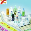 Cosmetic packaging self adhesive labels