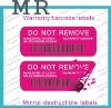 Costom security barcode asset labels,security barcode stickers