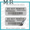 Costom security barcode labels,security barcode stickers