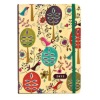 Cotton cover notebook with natural style