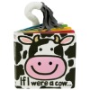 Creative children board book printing with lovely cow tail