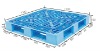 Cross Type Plastic Pallet BT-1208WTB