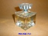 Crystal glass perfume bottle