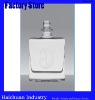 Crystle White Glass Bottle