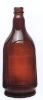 Custom 600ml brown color glass bottle