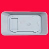 Custom Clear blister box,   Plastic blister package,    Blister flocking tray