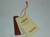 Custom Paper Garment Hang Tag/Lable