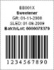 Custom barcode labele