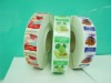 Custom colorful Eco-friendly roll label for food packaging