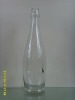 Custom glass bottle with swing top