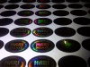 Custom hologram labels and stickers