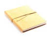 Custom leather cover notebook printing with band closure