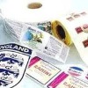 Custom self adhesives labels