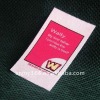 Custome clothing woven tag tag and adhesive label stickers