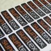 Customized epoxy resin decals