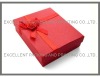 Customized red gift packaging paper box for wedding