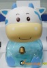 Cute! Little Blue Cow Jar