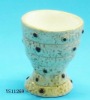 Cute decorative porcelain ice cream cone cup