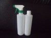 Cylinder shaped PE shampoo bottle