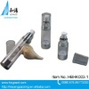 Cylindrical cosmetic airless pump bottle