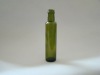 Dark Green Olive Oil Glass Bottle