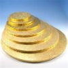 Differernt Size Gold Round Cake Tray