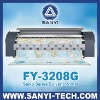 Digital Solvent Printer FY-3208G With Seiko 510-35pl Heads For Outdoor Printing