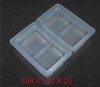 Disposable Black Blister Plastic Container