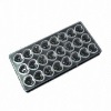 Disposable Black Blister Plastic Food Tray