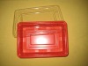 Disposable Black Blister Plastic Lunch Container