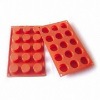 Disposable Red Plastic Blister Food Tray