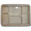 Disposable White Blister Plastic Lunch Container